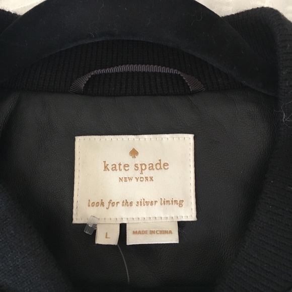Kate Spade black multi Ma Cherie jacket - Picture 3 of 5